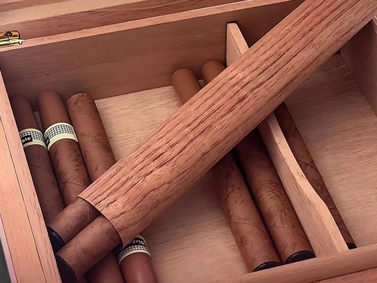 Spanish cedar lining